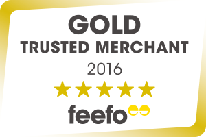 Feefo Gold Trusted Merchant